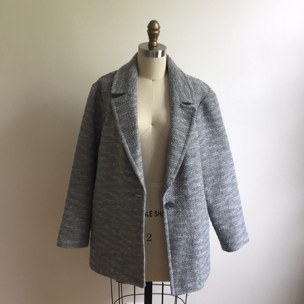 Loft Oversized Sweater Coat - Size MP